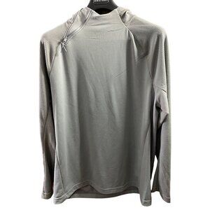 Men LevelWear long sleeves gray Hoodie top Sz Large